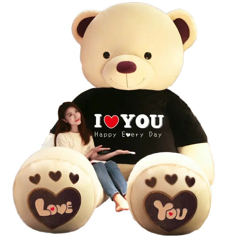 Y&D Large Human Size Teddy Bear Plush Toy – Extra Soft Stuffed Animal for Adults and Kids, Perfect Gift, Machine Washable Cuddly Companion - Image 2