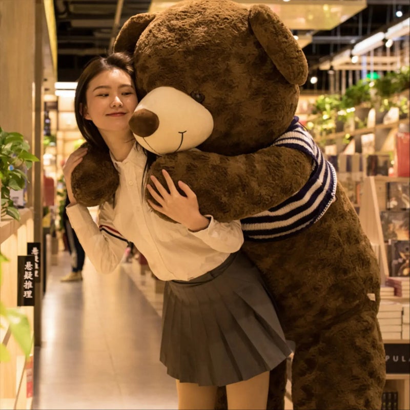 Y&D Large Human Size Teddy Bear Plush Toy – Extra Soft Stuffed Animal for Adults and Kids, Perfect Gift, Machine Washable Cuddly Companion - Image 4