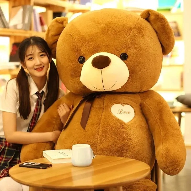 Y&D Large Human Size Teddy Bear Plush Toy – Extra Soft Stuffed Animal for Adults and Kids, Perfect Gift, Machine Washable Cuddly Companion - Image 5