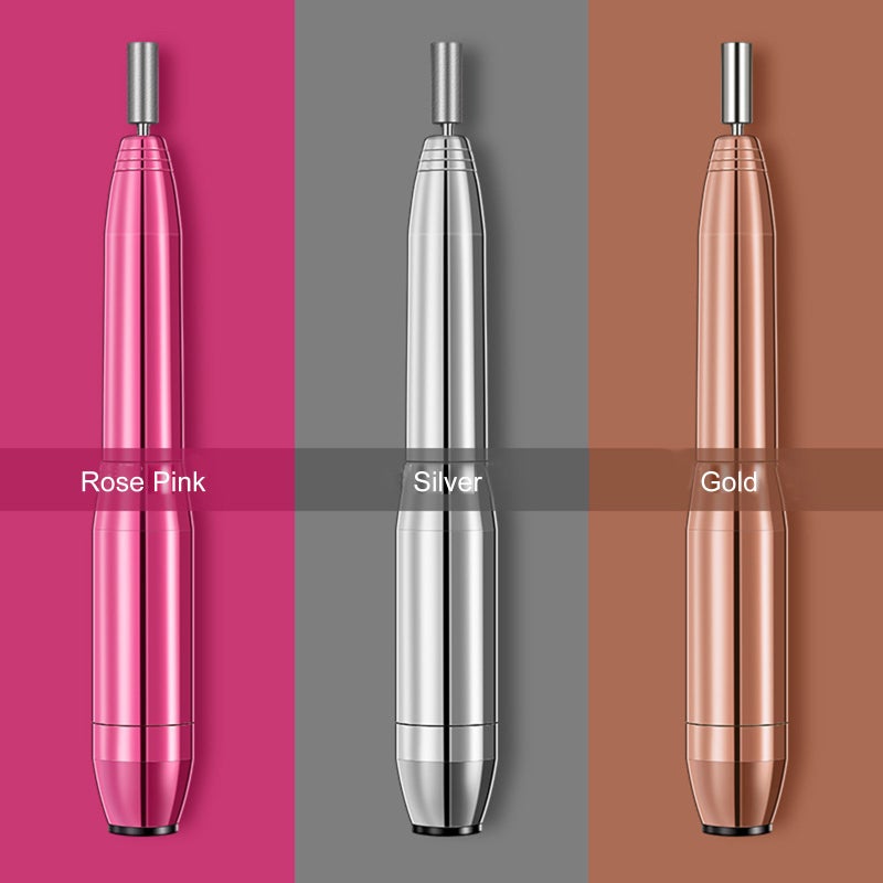 Aluminum Alloy Nail Polishers Nail Remover USB Electric Sanding Pen Remove Nail Polish Grinder - Image 3