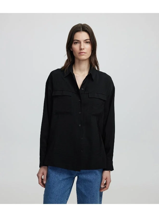 ابيكول قميص بجيوب