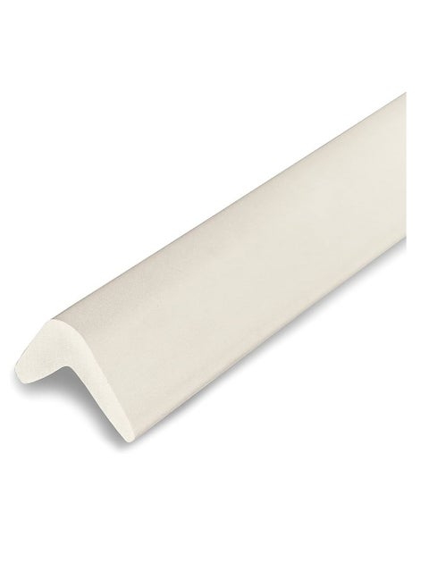 Rubber Bond Wall Corner Guard Edge Protector - Baby Proofing Corner Guards - Self-Adhesive Furniture Edge Strips for Home & Office - White