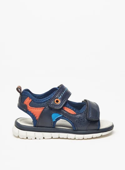 LBL by Shoexpress Boys Colourblock Floaters with Hook and Loop Closure