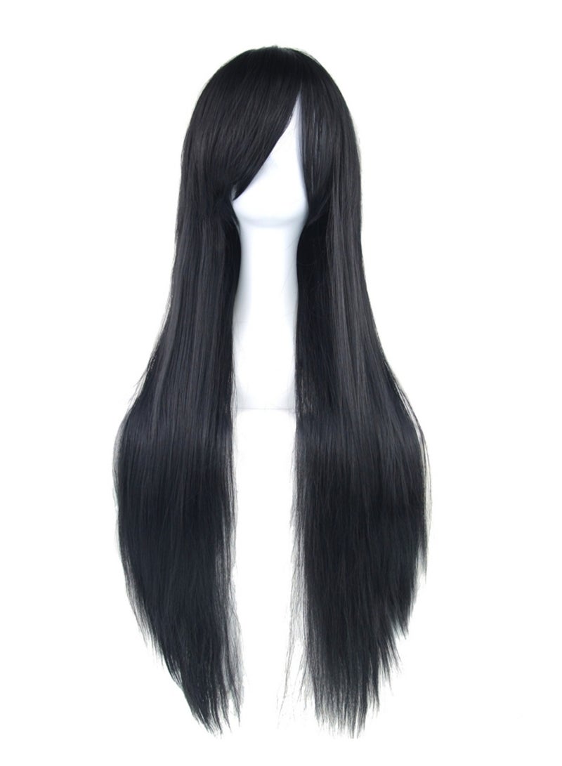 New universal cute straight hair cosplay wig Costumes dress up wig - Image 1