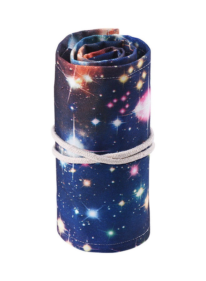 Loquat Canvas Pencil Roll Pouch Multicolour  - Image 1