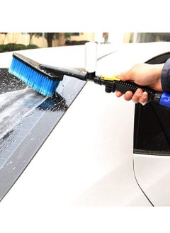 Y&D Car Wash Brush Multiple-Function Hose Adapter Vehicle Dip Truck Cleaning Water Spray Nozzle Care Exterior Washing Wax Drag Microfiber for Fog Moisture Removal  - Image 3