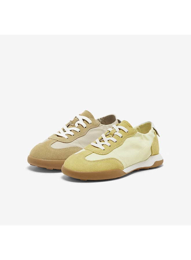 Bata Women's Casual Shoes Autumn New Lightweight Commuter Trainer Sneakers Vuz02am4 Beige Size 36 - Image 4