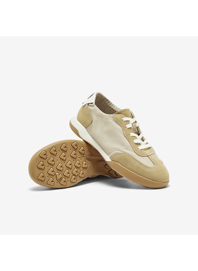 Bata Women's Casual Shoes Autumn New Lightweight Commuter Trainer Sneakers Vuz02am4 Beige Size 36 - Image 2