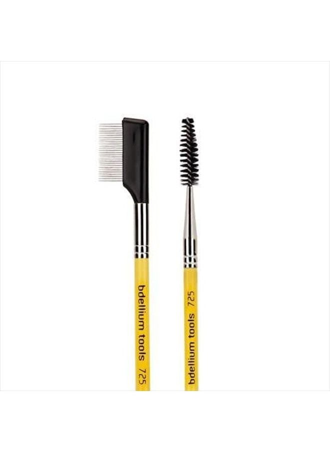 Bdellium Tools Bdellium Tools Professional Makeup Brush Studio Series - Double End Metal Comb/Lash 725  - Image 2