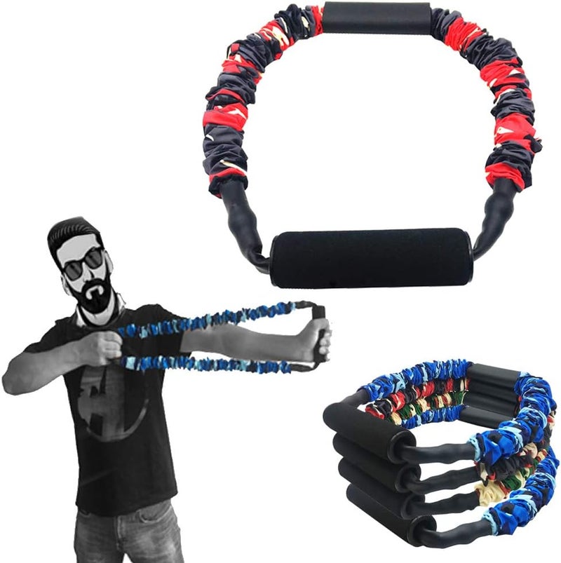 FOSER Archery Band Open Bow Resistance Trainer Arm Strength Training Bow Training Tensioner Archery Fitness Machine - Image 1