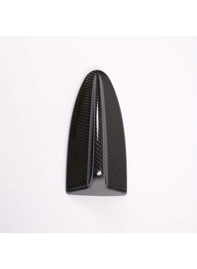 BMW 3 Series E90 Shark Fin Roof Cover Aerodynamic Style ABS Carbon Fiber Pattern Model D 180mm - Image 5
