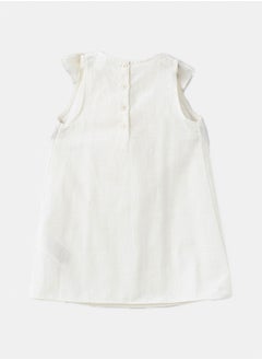 LC WAIKIKI Crew Neck Linen Girl Dress  - Image 3