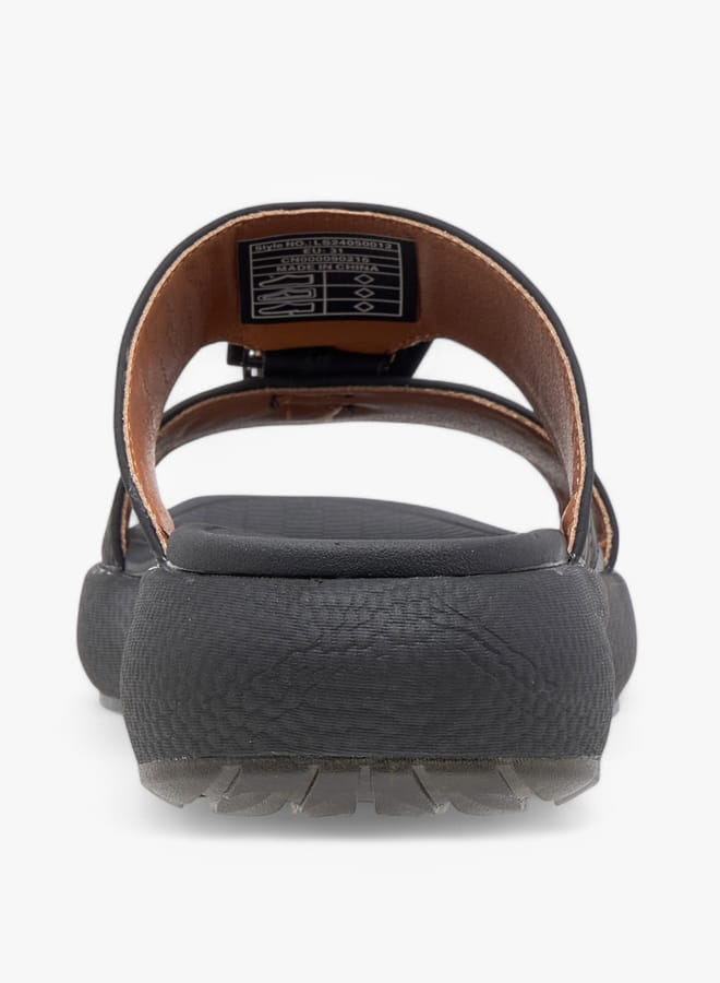 Le Confort Boys Textured Slip-On Arabic Sandal  - Image 4