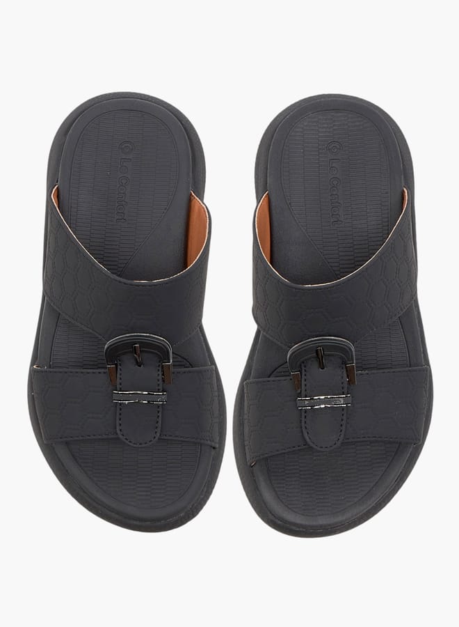 Le Confort Boys Textured Slip-On Arabic Sandal  - Image 1