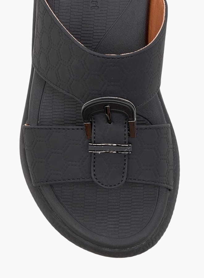 Le Confort Boys Textured Slip-On Arabic Sandal  - Image 3