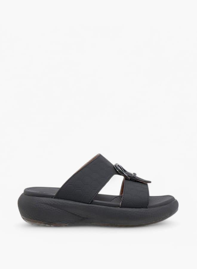 Le Confort Boys Textured Slip-On Arabic Sandal  - Image 2