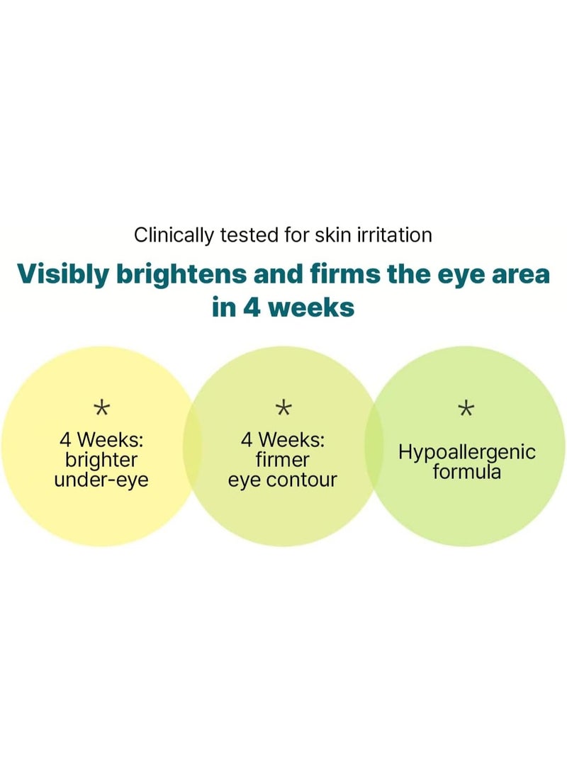 كريم جودال الأخضر باليوسفي وفيتامين سي للهالات السوداء حول العينين | علاج مكثف للهالات السوداء ومرونة البشرة، لطيف، غير مهيج، مضاد للشيخوخة والتجاعيد (30 مل) - Image 2