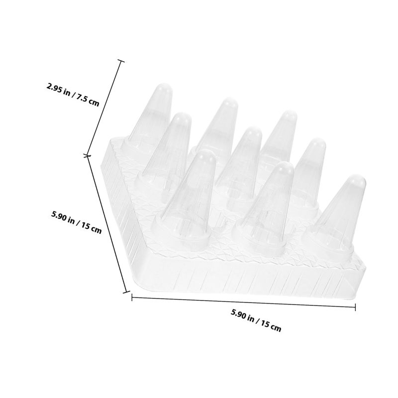 4pcs Machine Part Kids Machine Bottom Stand Machine Bottom Display Stand - Image 2