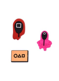5esha 3 Pieces Brooch Squid Game 