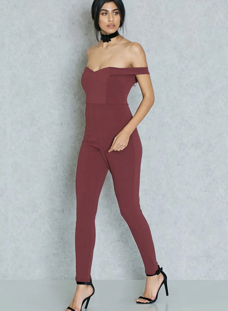 Missguided Bardot Jumpsuit