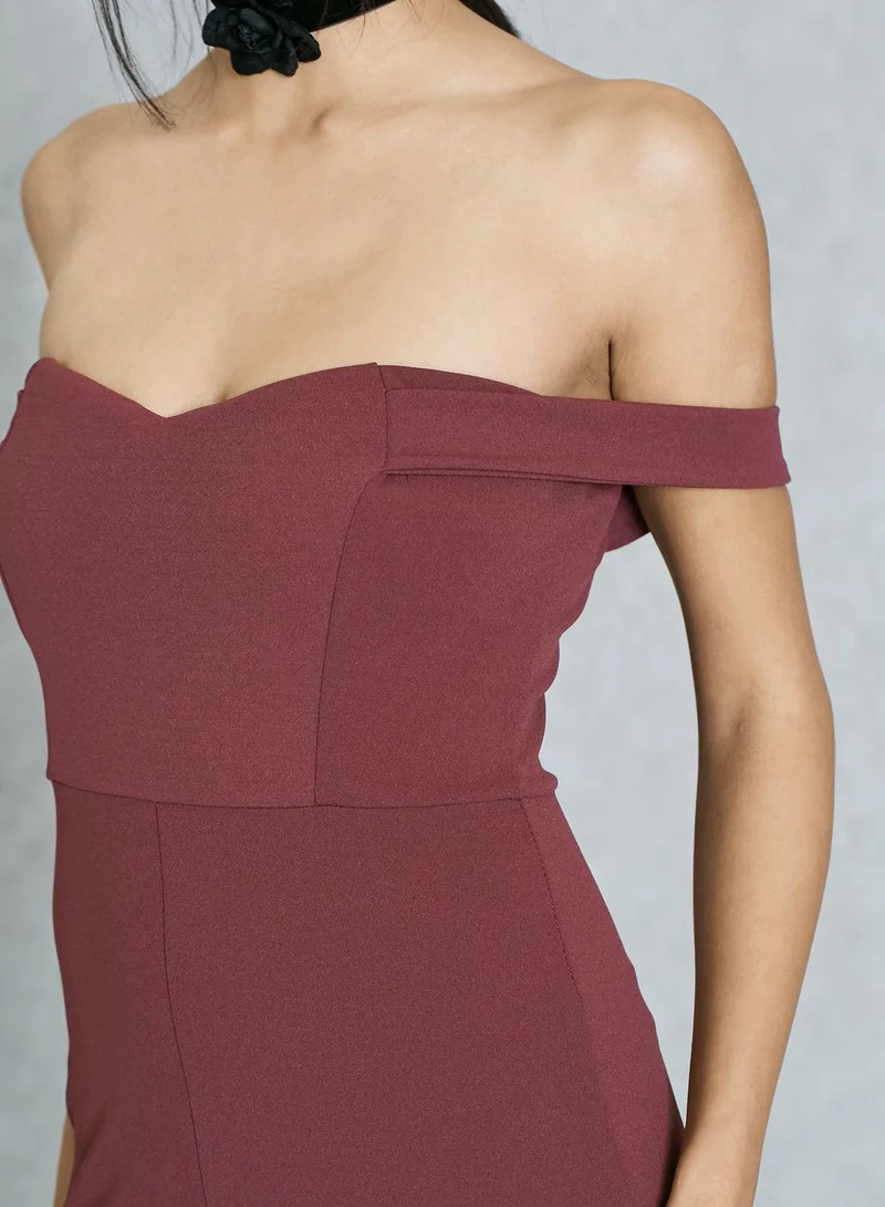 Missguided Bardot Jumpsuit