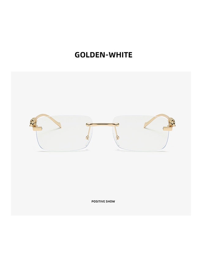 Stylish Cheetah Metal Head Sunglasses - Image 3