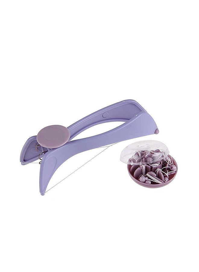 NIBEMINENT Threading Tweezer Purple