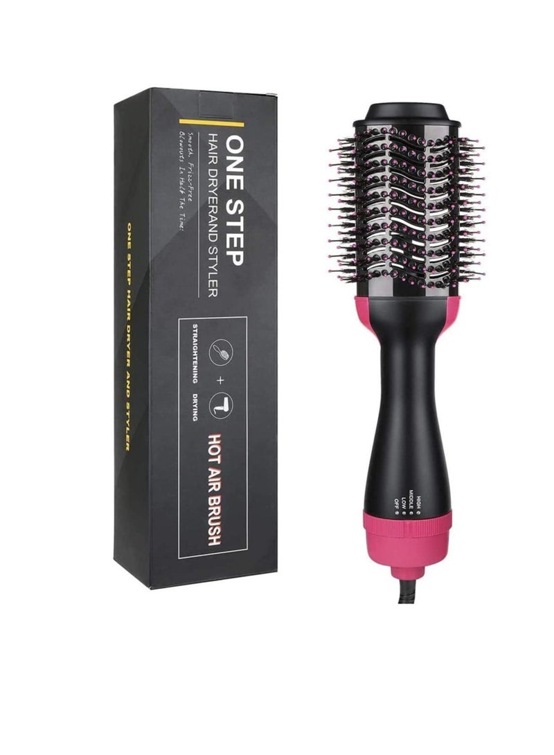 2 in 1 Multifunctional Hair Dryer Volumizer Rotating Hot Hair Brush Curler Roller Rotate Styler Comb Styling Curling Iron - Image 1