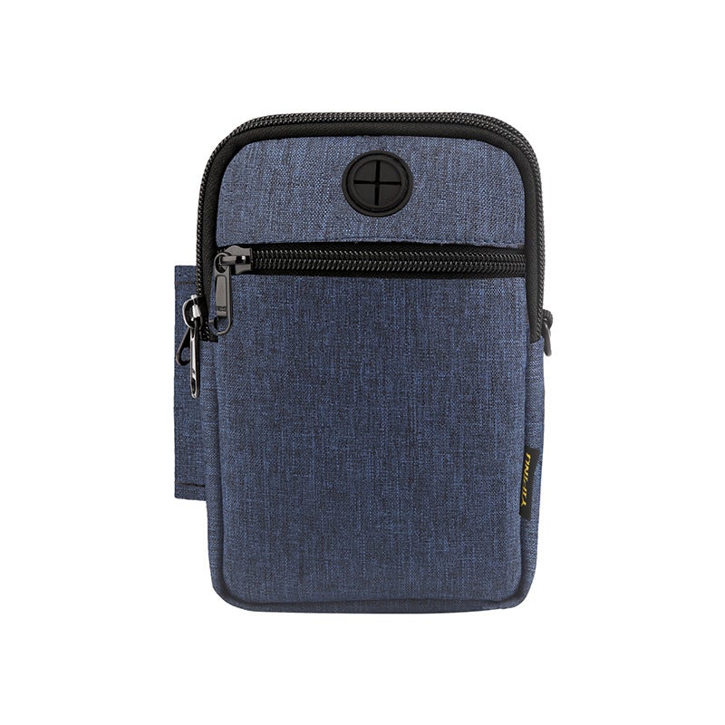 Multifunctional Passport Pouch Unisex Shoulder Bag Blue