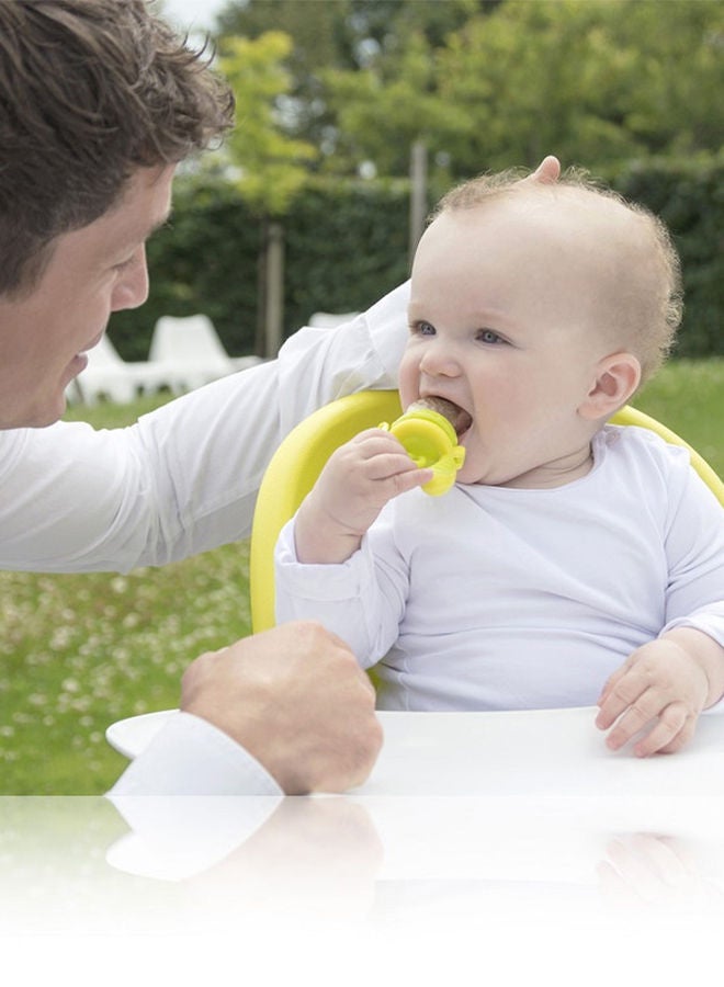kidsme وحدة تغذية طعام للأطفال عبوة واحدة مقاس M من 4 أشهر فما فوق ليموني - Image 5