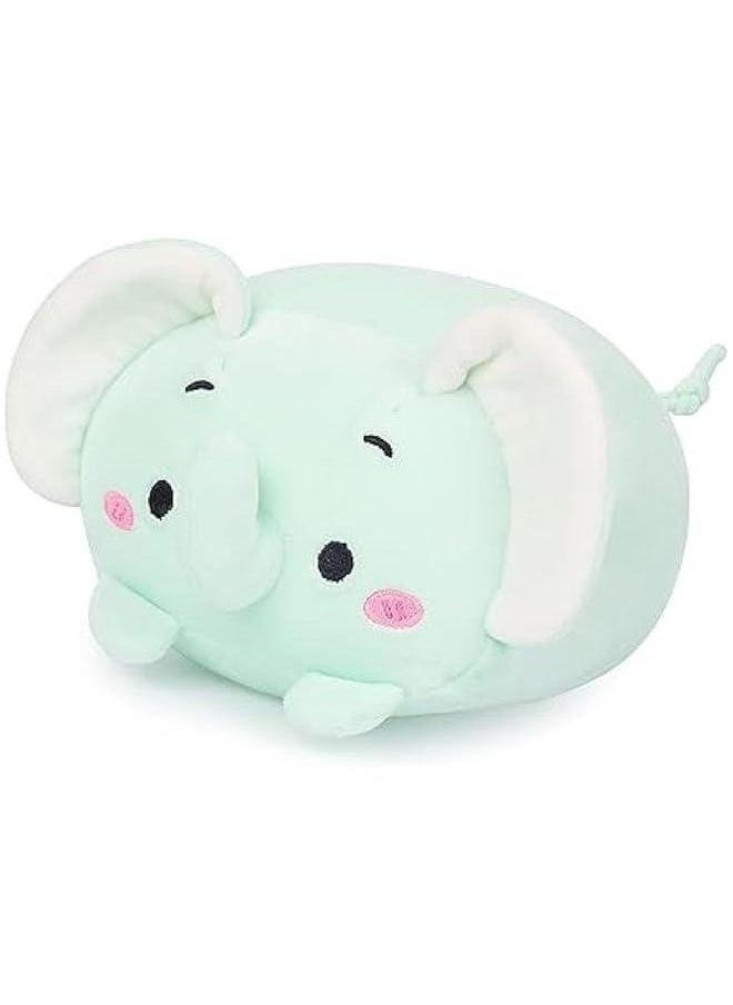 8 inch Cute Elephant Squishy Plush Hugging Pillow,Super Soft Cartoon Stuffed Animal Toy Gifts for Bedding, Kids Sleeping Kawaii Pillow  - Image 1