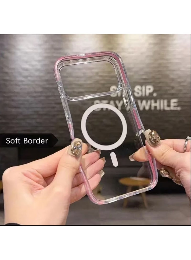 New Case iPhone 17 Pro  Magsafe Case Cover ，Strong Magnetic, Military-Grade Drop Protection, Compatible with MagSafe & Magnetic Phone Accessory - Image 2