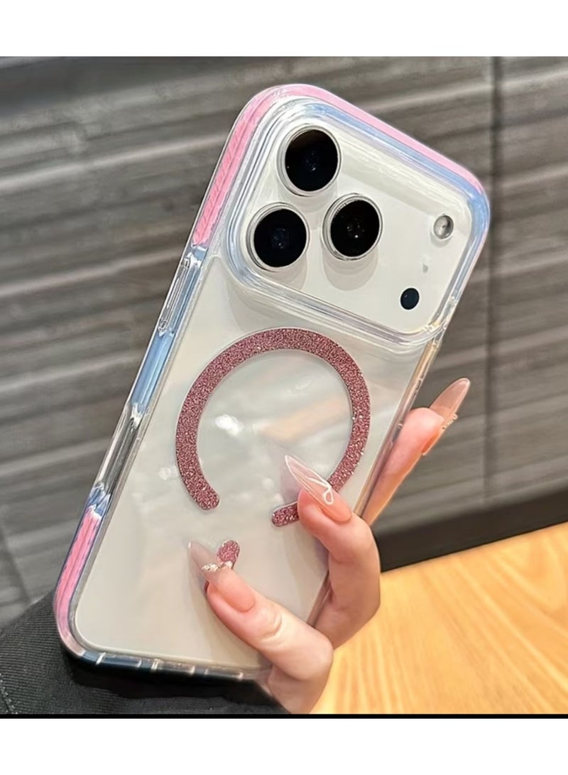 New Case iPhone 17 Pro  Magsafe Case Cover ，Strong Magnetic, Military-Grade Drop Protection, Compatible with MagSafe & Magnetic Phone Accessory - Image 3