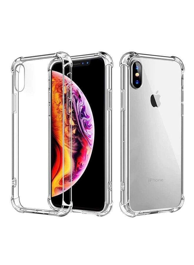 غطاء حماية لهاتف أبل آيفون X / Xs شفاف