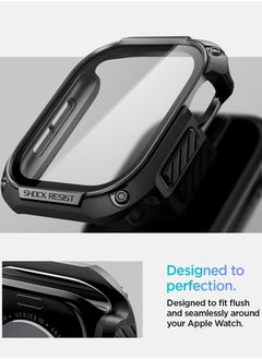 Tough Armor Apple Watch Series 10 (46mm) Case Cover with Built-in Touch Sensitive Tempered Glass Screen Protector - Black - pzsku/Z587F294841FE9B578DEDZ/45/_/1731164242/ec8c6256-1ec9-466b-a01d-c9cce03c60cb