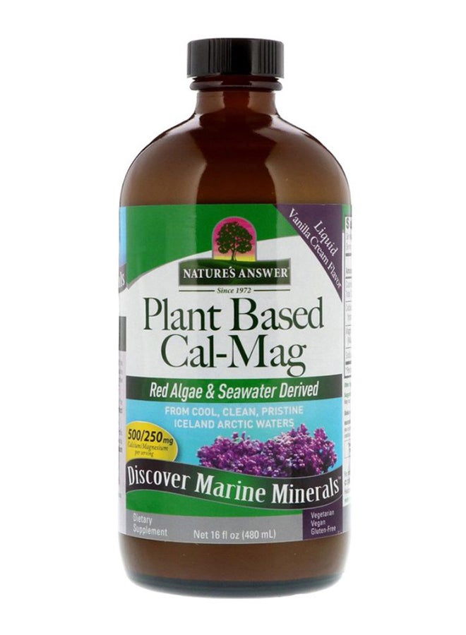 NATURE'S ANSWER Vanilla Cream Flavor Plant Based Cal-Mag - Image 1