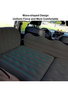 Arabest Car Mattress, Car Air Mattress Back Seat Inflatable Car Bed Camping Mattress with Pillows Air-Pump for Car, SUV, مرتبة هوائية,Truck Travel, Hiking, Trip and Other Outdoor Activities Black  - Image 4