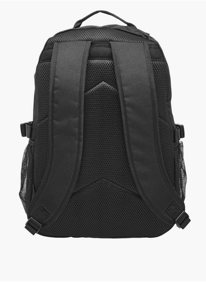 Lee Cooper Men's Logo Applique Backpack with Adjustable Straps and Zip Closure - 14x31x46 cm  - Image 3