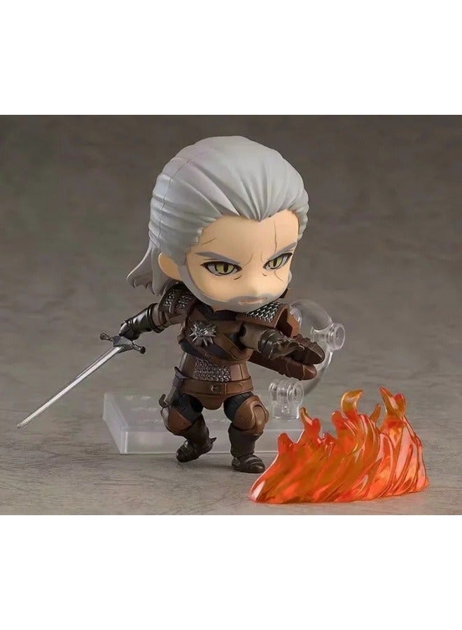 general The Witcher 3: Wild Hunt Geralt of Rivia Movable Doll Model Decoration Desktop Decoration Toy Gift for Family and Friends - Image 1