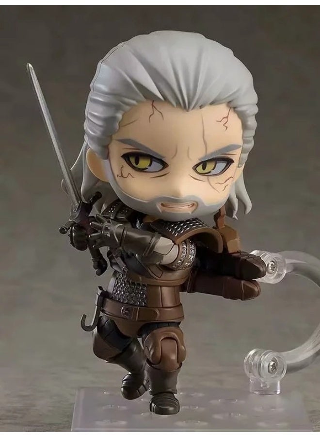 general The Witcher 3: Wild Hunt Geralt of Rivia Movable Doll Model Decoration Desktop Decoration Toy Gift for Family and Friends - Image 3