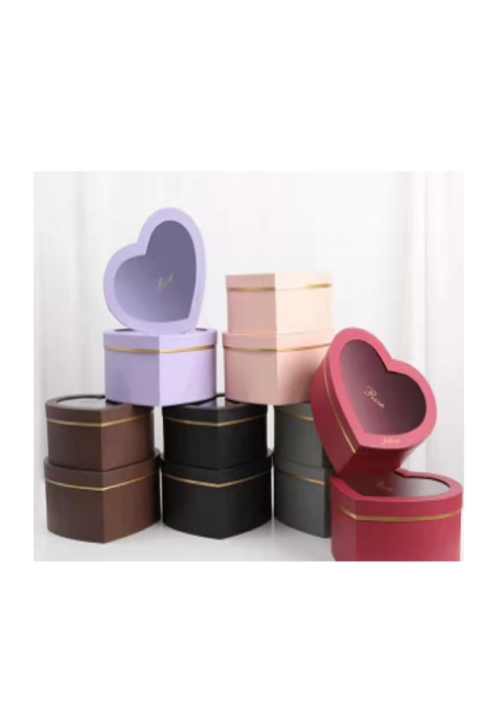 Gift Box, 2 pieces - Red, China