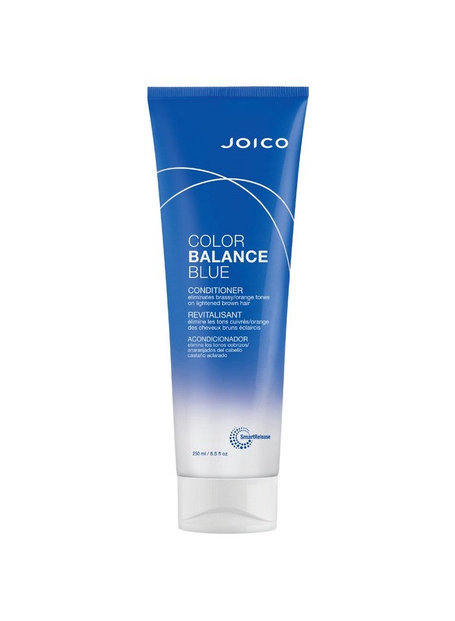 جويكو بلسم جويكو كولور بالانس الأزرق | للشعر البني الفاتح | يزيل درجات اللون البرتقالي النحاسي | يعزز حيوية اللون ولمعانه | يحمي من الأشعة فوق البنفسجية | بزيت ثمر الورد ومستخلص الشاي الأخضر | 8.5 أونصة سائلة - Image 1