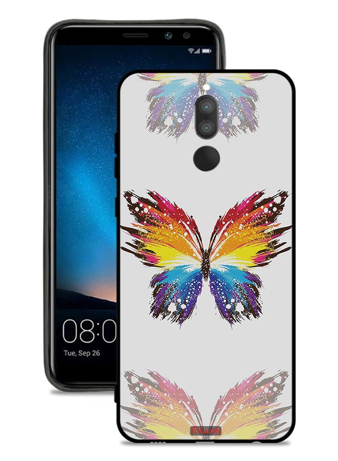 Tolwak Huawei Mate 10 Lite Protective Case Cover Digital Art Simple Background Minimalism Butterfly - Image 1