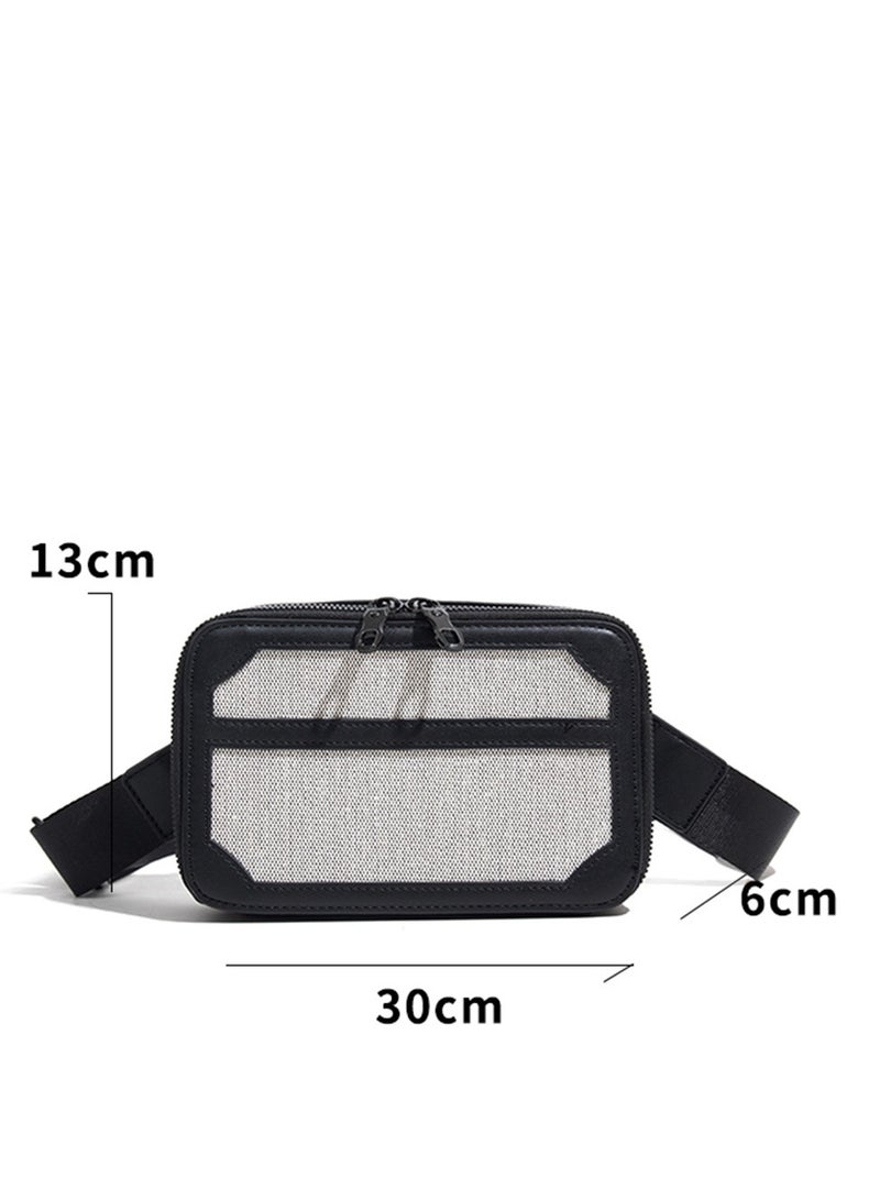 Skycare Skycare Sling Crossbody Bag Small Shoulder Backpack for Men Waterproof Slim Chest Bags Casual Daypack for Travel Cycling  - Image 3