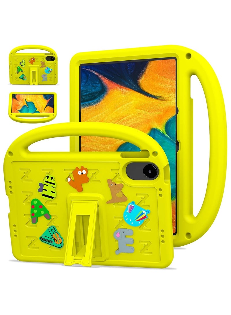 general Kids Case Compatible with Xiaomi Redmi Pad 2 4G 11" 2025 Heavy Duty EVA Foam Shockproof Cover With Portable Holder Protect Shell