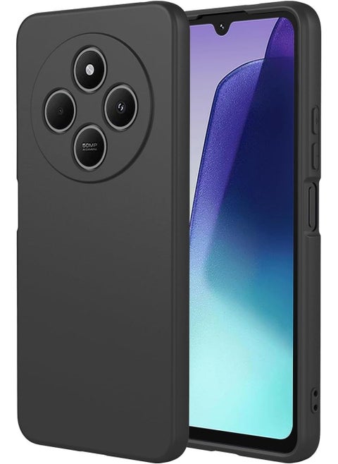 جراب سيليكون لهاتف شاومي Redmi 14C/بوكو C75/ريد مي A4 - رفيع، مقاوم للصدمات، من مادة TPU