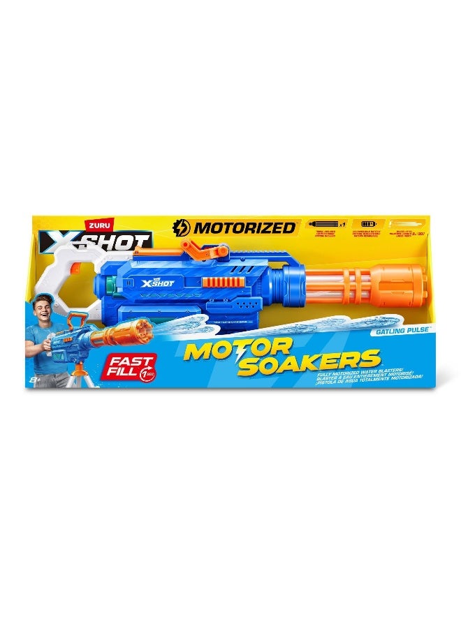 X-Shot Motor Soakers Gatling Pulse Motorized Large Water Blaster - Image 1
