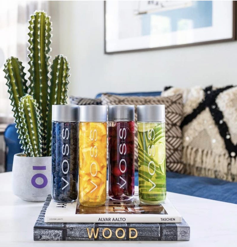 Voss Artesian Still water from Norway Naturally pure for a crisp, refreshing taste 375ml GLASS bottled water 12.7 Fl oz (Pack of 9) - Image 5