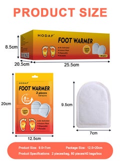 Hodaf 40PCS Hand Warmers,Body Warmers,Winter Foot Warmers for Skiing,Camping, Hiking or Fishing  - Image 3