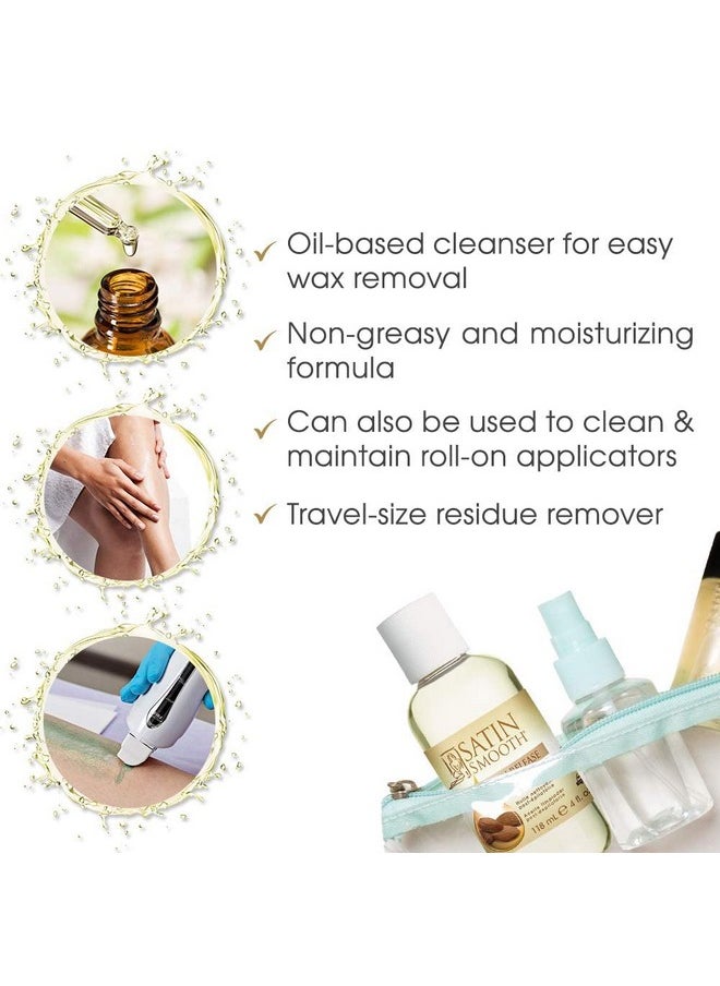Satin Smooth Satin Smooth Satin Release® Wax Residue Remover Oil, 4 oz  - Image 4